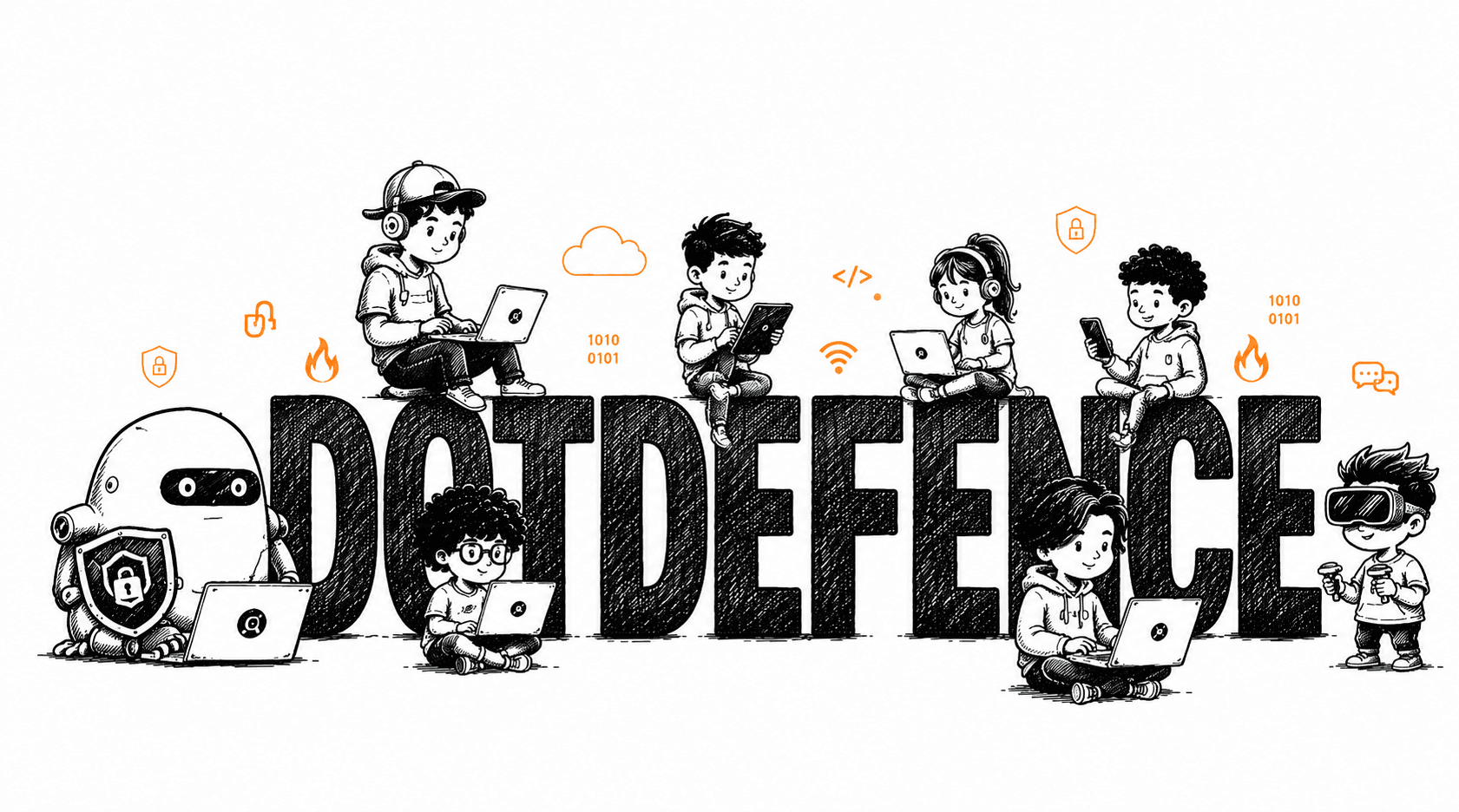DotDefence team illustration
